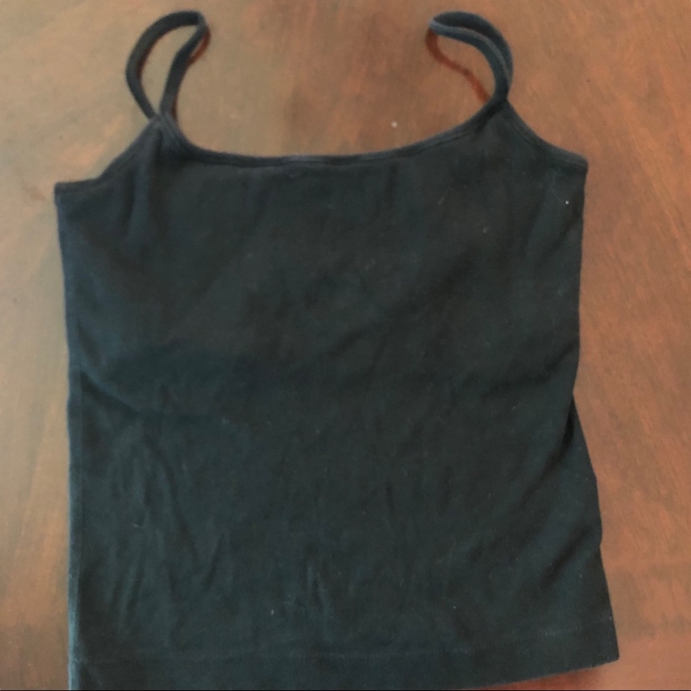 Three Dots 100% combed cotton tank with shelf bra